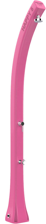 Doccia Solare da Giardino 28L Miscelatore e Lavapiedi Arkema Happy Five Fuxia prezzo