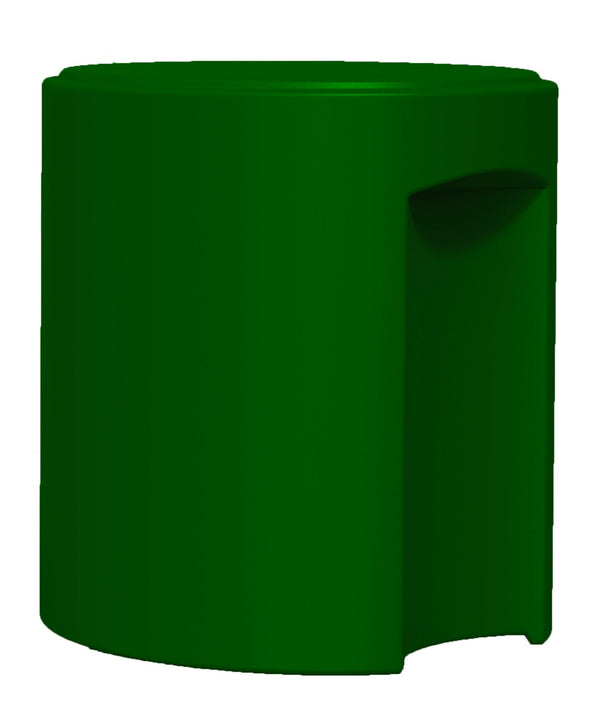 Sgabello da Giardino 41x45 cm in Resina Arkema Kami Verde Scuro sconto