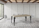 Tavolo Allungabile 180-284x90x77 cm Paxon Premium Cashmere Telaio Antracite 