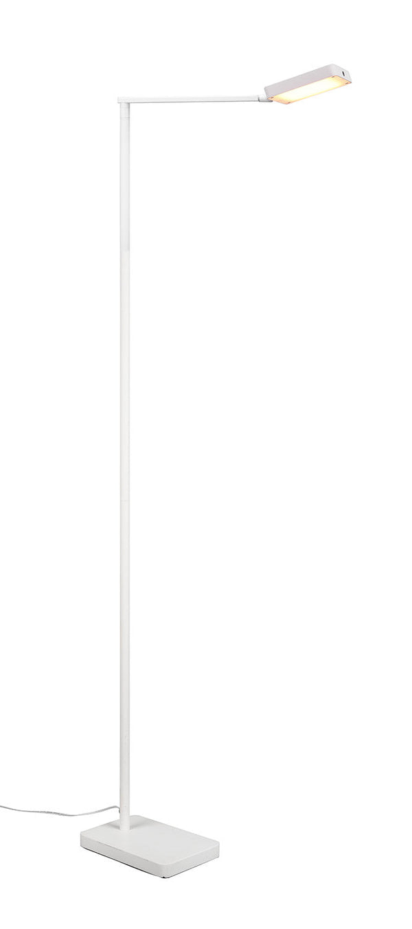 Piantana da Interno a LED in Metallo Bianco Opaco online