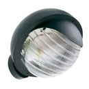 Lampada Applique Tonda in Basso Colore Nero da Esterno Linea Residence Sovil