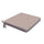 Coussin d'assise Real 39x39x4 cm en polyester gris tourterelle