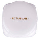 Barattolo Avena 9,5x9,5x14,5 cm in New Bone China VdE Tivoli 1996 Le Travisate Bianco