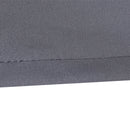 Telo di Ricambio per Tenda a Bracci Retrattile 347x240 cm  in Poliestere Anti UV Grigio  