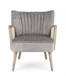 Poltrona 64x71x79h cm Virna Silver 