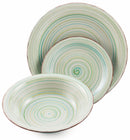Servizio Piatti 18 Pezzi in Stoneware Soriani Sand Multicolor