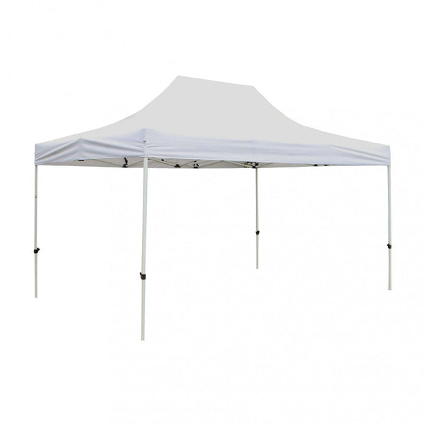prezzo Tonnelle de vacances 3x4,5 m en acier blanc