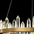 Lampada pendente Modern in Metallo Gletscher Ottone