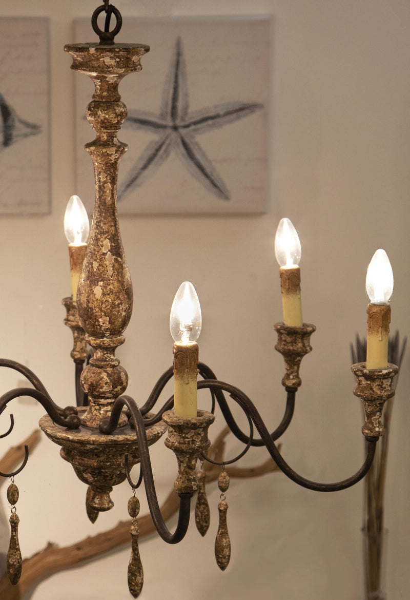 Lampadario Vintage con 6 Bracci Ø 76 cm