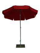 Ombrellone da Giardino Ø2 m Palo Ø33 mm in Acciaio Maffei Borgo Rosso