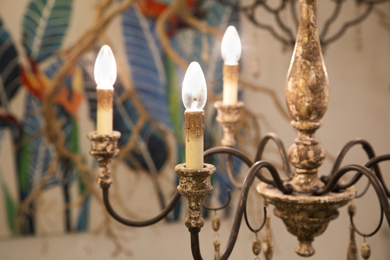 Lampadario Vintage con 6 Bracci Ø 76 cm