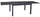 Table de Jardin Extensible 135/270x90x75 cm en Aluminium Cleveland Anthracite