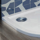 Piatto Doccia Semicircolare In Acrilico Bianco Fosterberg Floret 4 Ultraslim