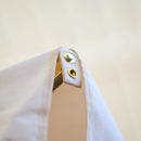 Ombrellone Decentrato da Giardino Ø4m Braccio in Legno Ecrù