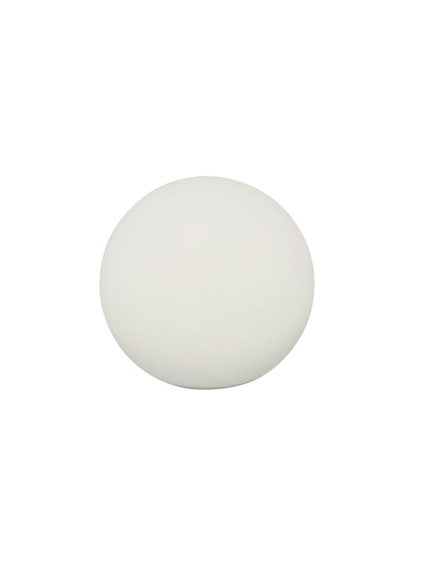 Lampe de table LED d'extérieur en plastique blanc sconto