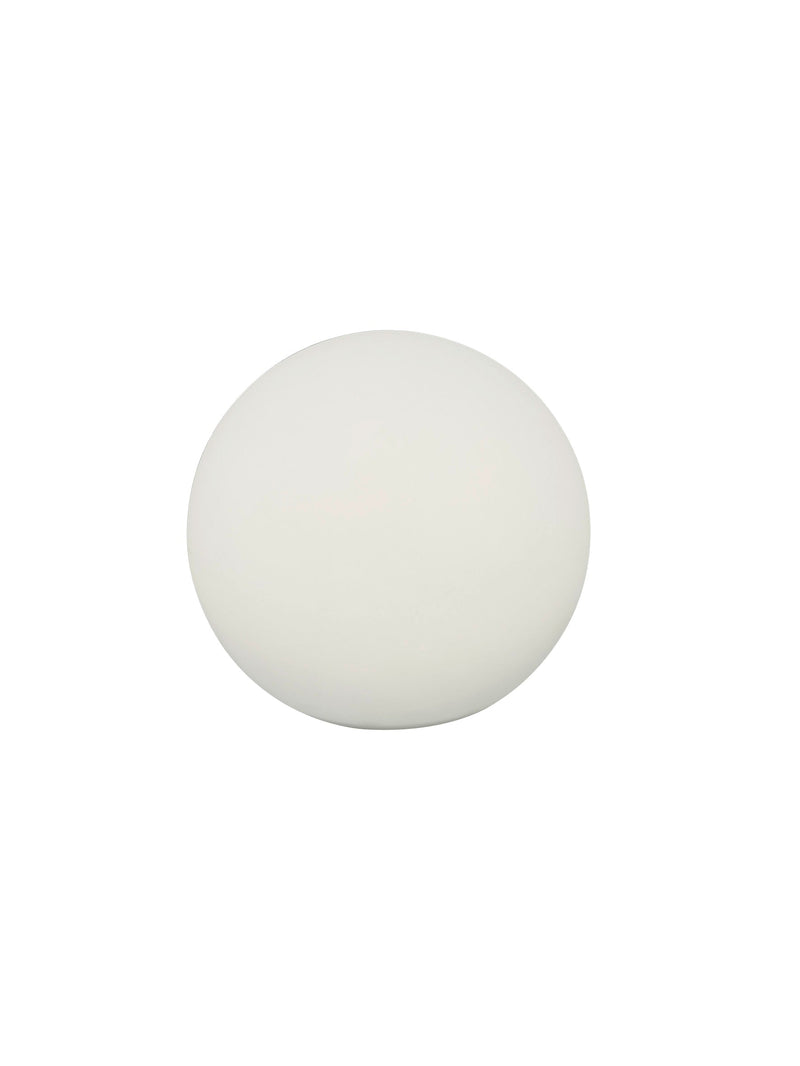 Lampada tavolo da Esterno a LED in Plastica Bianco