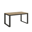 Tavolo Allungabile 160-420x90x77 cm Tecno Evolution Quercia Naturale
