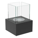 Camino a Bioetanolo da Tavolo 25x25 cm Flig Provicence 2 Nero