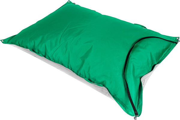 online Grand Coussin Luge pour la Neige 160x110 cm en Acrylique Pomodone Scivolone Vert