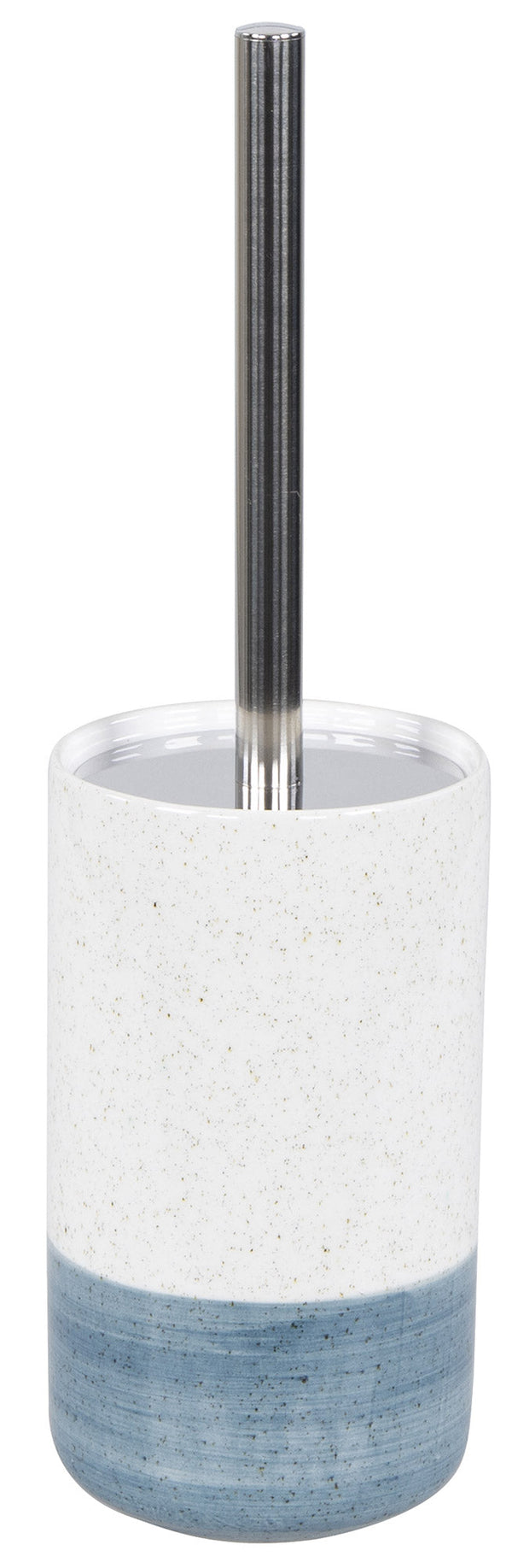 prezzo Porte brosse WC Ø9,8x35 cm en Céramique Blanc-Bleu