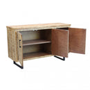 Mobile Benson 135x45x83 h cm in Legno Marrone