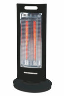 Stufa al Carbonio 1200W 2 Elementi Kooper Marrakech Nero
