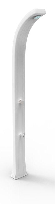 acquista Doccia Solare da Giardino 30L Miscelatore e Lavapiedi Arkema Spring Plus Bianco