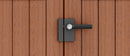 Casetta da Giardino Porta Attrezzi 190x183x221 cm in Evotech+ Keter Darwin 6x6 Marrone