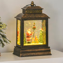 Lanterna Natalizia a Batteria 161x8,8x26,5 cm con Musica e Luce 