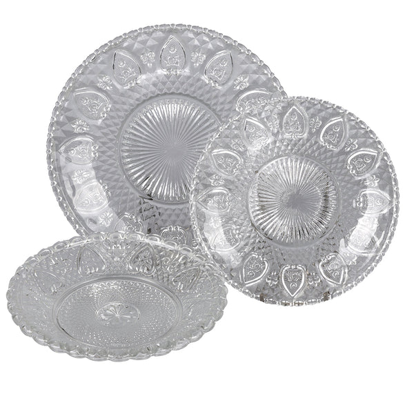 online Service de table en verre 18 pièces VdE Tivoli 1996 Le Sacré Coeur