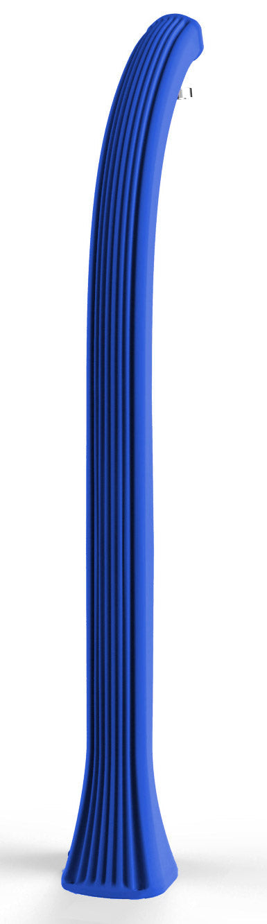 Doccia Solare da Giardino 35L Miscelatore e Lavapiedi e Temporizzatore Arkema Happy XL Blu