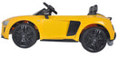 Macchina Elettrica per Bambini 12V con Licenza Audi R8 Spyder Gialla