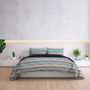 Copripiumino con Federe Stampato in Microfibra Sarah Varie Misure