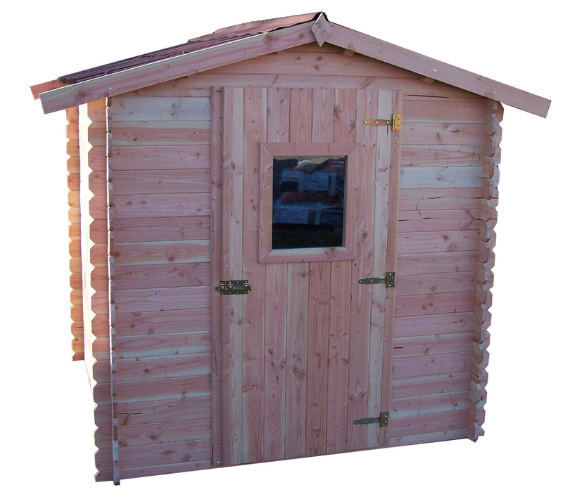 Casetta Box da Giardino 2x2 m Senza Pavimento in Legno Douglas 20mm Dalia