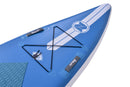 SUP Tavola Stand Up Paddle Gonfiabile 365x84x15 cm Kayak ZRAY Fury Epic Blu