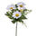 Lot de 24 Pique-Marguerites Artificiels Hauteur 30 cm
