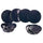 Service de table 12 pièces en New Bon China VdE Tivoli 1996 Luxury Blue