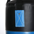 Set Sacco da Boxe da Appendere Sacco per Pugilato a 3 Strati Guantoni e Borsa di Trasporto Blu   