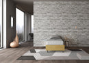 Letto Singolo Azelia Ocra Varie Misure