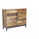 Mobile Braeden 100x40x86 h cm in Legno Marrone