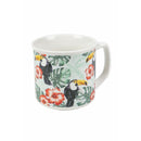 Tazza Ø9,2x8,7 cm in Bone China VdE Tivoli 1996 Tropicana tucano