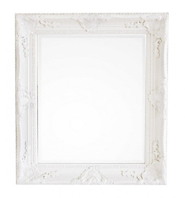prezzo Miroir Miro avec cadre en bois crème 68x78