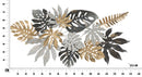 Pannello Luw 145x9,5x80 cm in Ferro Multicolor