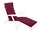 Coussin Poly180 Bordeaux Steamer en Tissu pour l'Extérieur