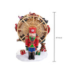 Carillon Natalizio Schiaccianoci 14 cm in Resina