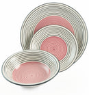 Servizio Piatti 18 Pezzi in Stoneware Soriani Louge Multicolor
