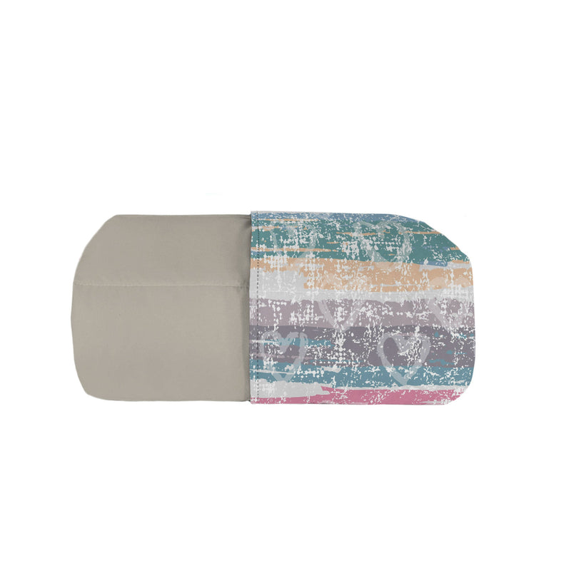 Trapuntino Estivo 100gr con Stampa in Microfibra Love Lines Varie Misure