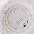 Pupazzo di neve in Resina con lanterna bianco con Led cm 37x19xh44