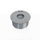 Bruciatore Rotondo per Camino a Bioetanolo Ø22x10 cm 2,5 lt Senza Vetro in Acciaio Inox  
