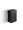 Pattumiera a Muro a 1 Scomparto da 35 L 39x25x56 cm con Contenitore Interno in Acciaio Verniciato Nero